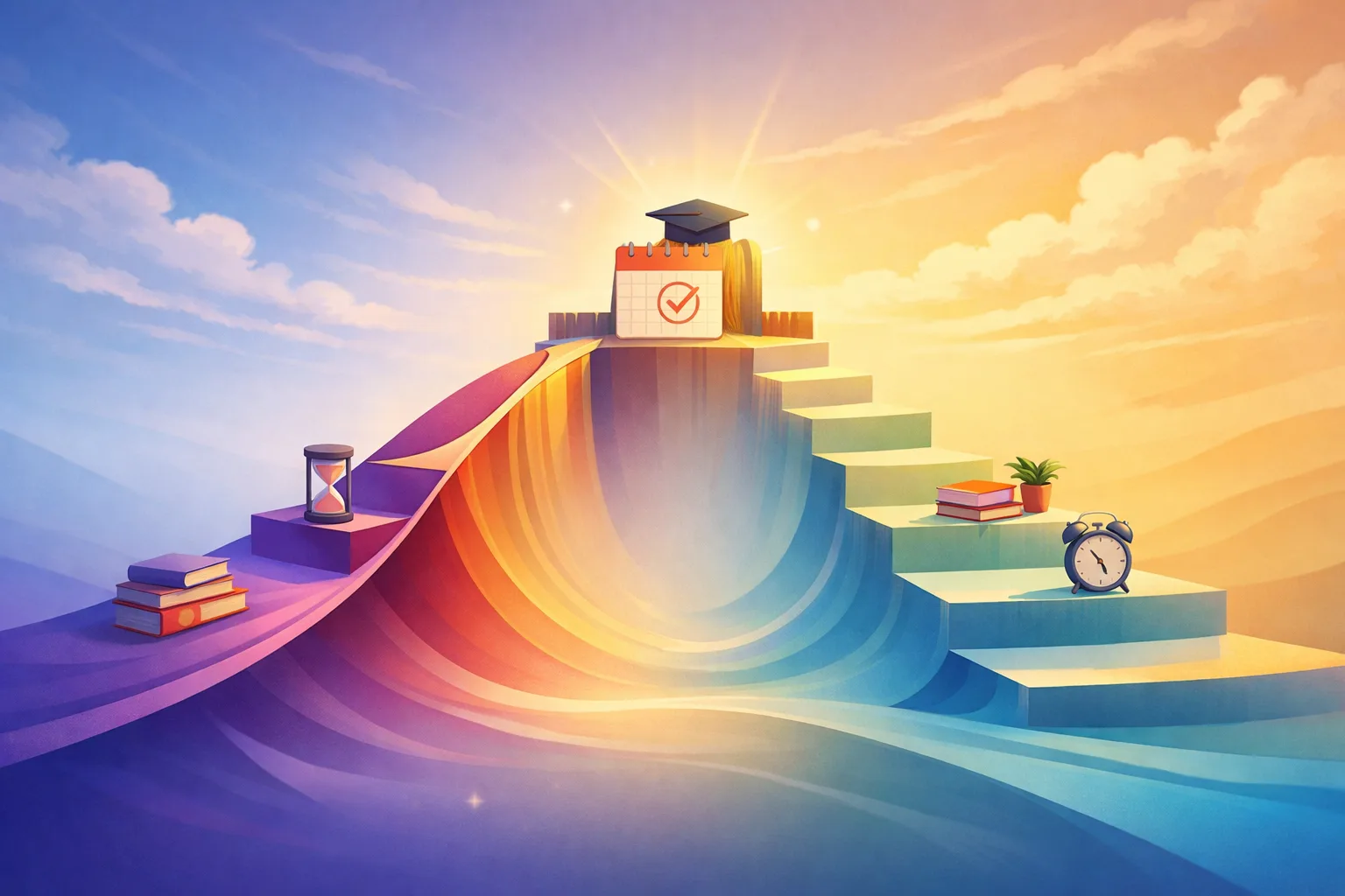 Deux trajectoires de révision, l’une courte et intense, l’autre progressive, convergent vers la même épreuve.