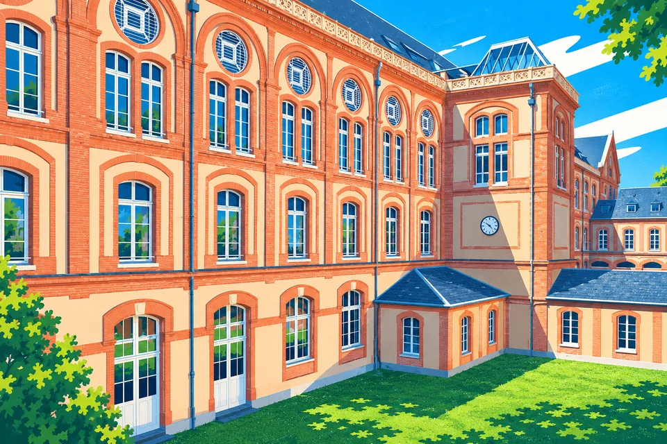 Illustration de Lycée général et technologique privé le Caousou