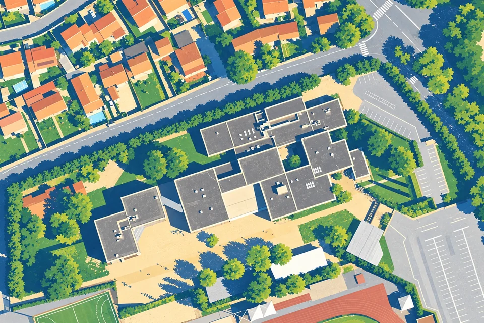 Illustration de Collège Charles Rieu