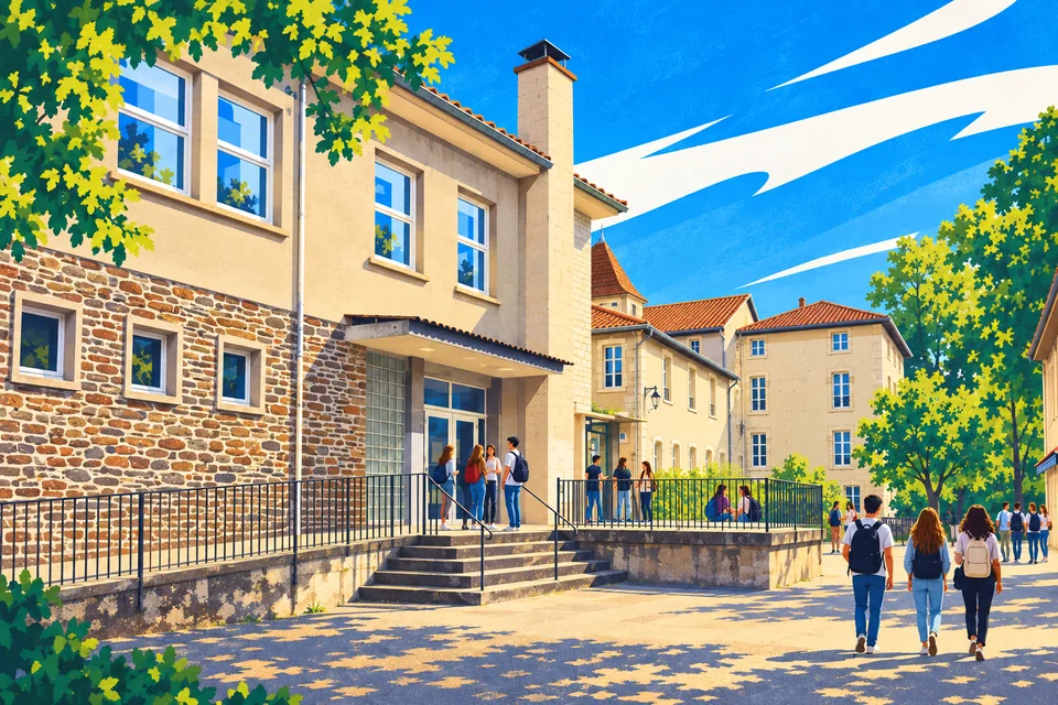 Illustration de Lycée polyvalent privé Jeanne d'Arc