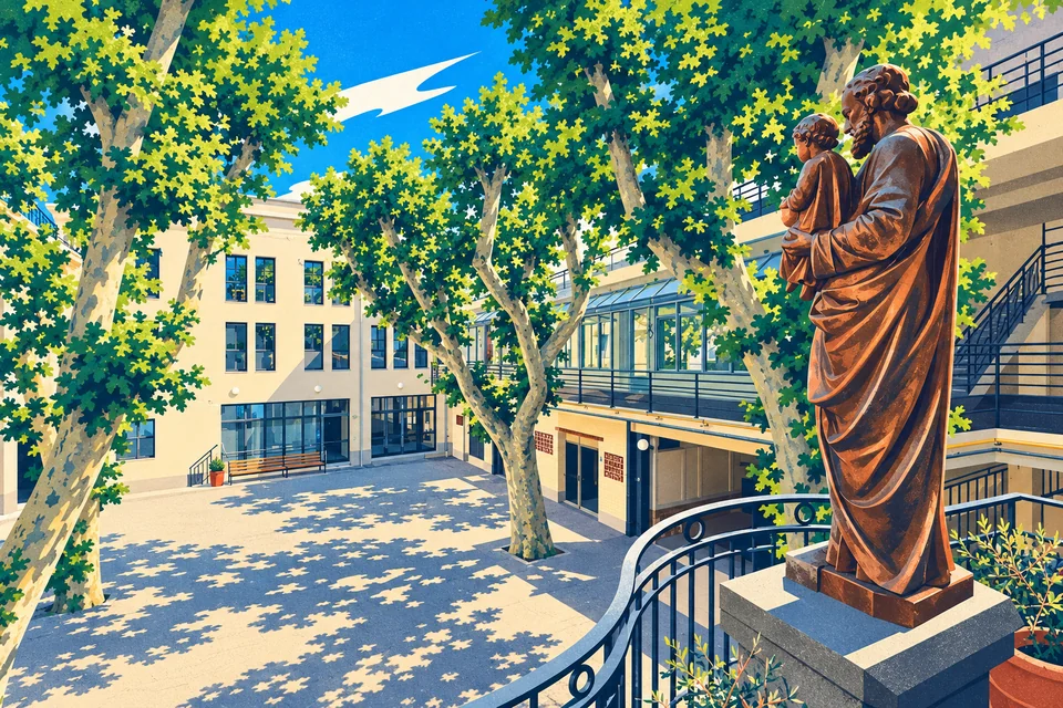 Illustration de Lycée Saint-Joseph les Maristes