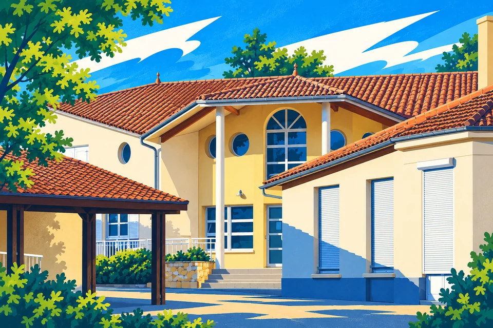 Illustration de Collège privé Sainte-Anne
