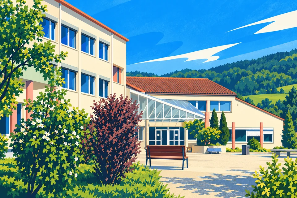 Illustration de Collège du Val d'Argent
